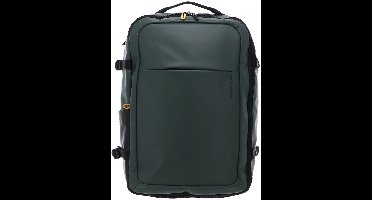 MANDARINA DUCK laptop rugzak rugzak met laptopvak Eco Coated Backpack Deep Green donkergroen