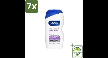 7 x Sanex - BiomeProtect Dermo - Douchecrème - Reactieve Huid - 400 ml - Grootverpakking - Sanex BiomeProtect - Douchecrème - Gevoelige Huid - Reactieve Huid - Kalmerende Douchecrème