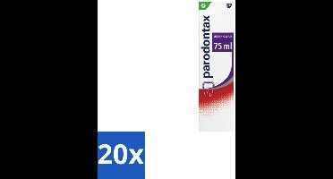20 x Parodontax – Tandpasta – Ultra Clean – 75 ml - Tandpasta - Tandplak - Tandvlees - Bloedend Tandvlees - Fluoride