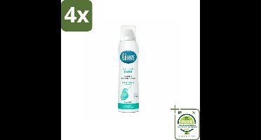 Odorex Deodorant Spray Active Care 150 ml - Voordeelverpakking - 4 stuks - Deospray - Actieve bescherming