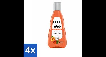 4 x Guhl - Shampoo - Heerlijke Verzorging - 250 ml - Haarverzorging - Shampoo - Guhl - Conditioner - Glanzend Haar