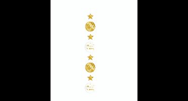 Paperdreams - Hangende decoratie Gold/White 30 jaar