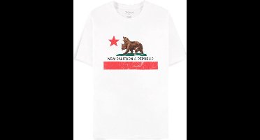 Fallout New California Republic Heren T-shirt - wit - L