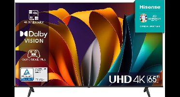 LED-TV Hisense 65A6N LED Dolby Vision 60Hz 4K 164 cm 2024 - Smart TV