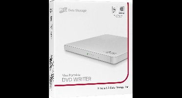HL Data Storage GP57EW40.AHLE10B Externe DVD-brander Retail USB-A 2.0 Wit