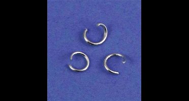 Split Ring, 5mm, Platinum, 50pcs