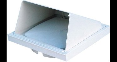 Scala dampkapklep wit met 1 klep 160 x 160mm
