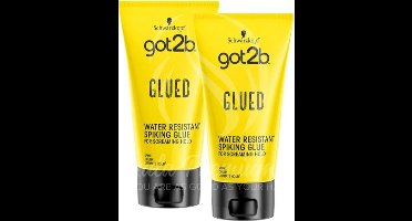 2 Stuks Schwarzkopf Got2B Glued Waterproof Gel 150ml/ook voor pruiken