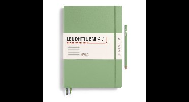 Leuchtturm1917 A4+ Master Classic ruled Sage