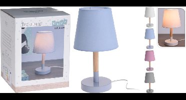 Home&Styling Tafellamp - Met lampenkap - Kinderlamp -Wit
