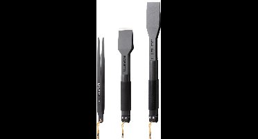 Boretti - BBQ Tangenset 3-dlg - tang compact, pincet, grote tang