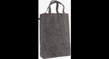 Esschert Design - Tas - Waxed Canvas - Grijs - Hoog