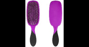 WetBrush PRO Shine Enhancer - Paarse Haarborstel - Verzorgende Borstel Met Intelliflex® Technologie - Ideaal Voor Nat En Droog Haar - Ontwart Zonder Haarbreuk - Voor Natuurlijk Glanzend Haar - Geschikt Voor Elk Haartype - Lichtgewicht Design