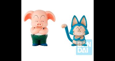 Dragon Ball Ichibansho Masterlise Plus PVC Statue Ooling & Puar (Son Goku Training Section) 10 cm Beeld