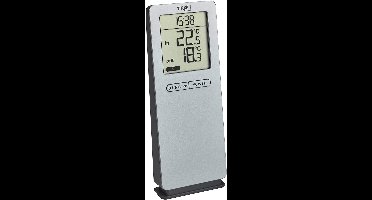 TFA Dostmann Funk-Thermometer LOGOneo 30.3071.54 Draadloze thermometer digitaal Zilver
