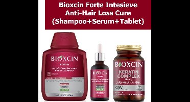 Bioxcin Forte - Anti-Haaruitval Kuur - Tablet, Shampoo & Serum