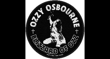 Ozzy Osbourne - Blizzard Of Ozz Patch - Zwart