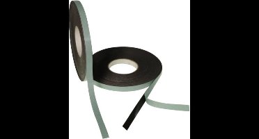 Inwell Zelfklevend Magneetband 12,5mm op rol van 5 meter