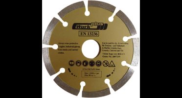 Work-it Diamant Slijpschijf - 230 mm Segment Droog 73533