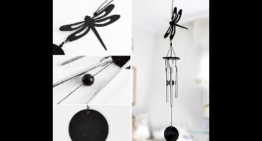 Nature's Melody OT14DF Garden Ornament tunes dragonfly 14" /38cm Musical Ornament Windchime mini windgong libel met rustgevend geluid.