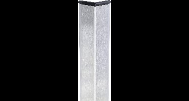 Storax zelfklevende RVS - hoekprofiel - hoekbeschermer type STE-30 - 3000 mm (Zilver/Grijs)