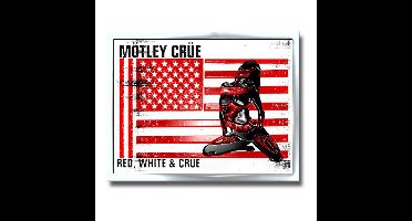 Motley Crue - Red, White & Crue Pin - Multicolours