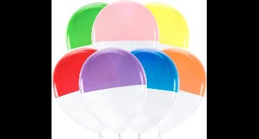 Bicolor balloons