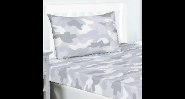 Camouflage Hoeslaken 190x137 Kussenslopen 50x75