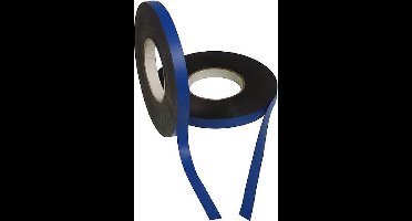 Inwell Magneetband kleur Blauw 15mm op rol 5 meter