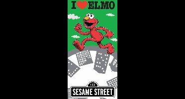 Sesamstraat badlaken Elmo