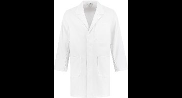 EM Workwear Stofjas 100% katoen wit maat 140