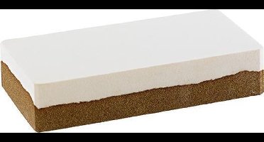 Friedrich Müller Slijpsteen 130 x 70 x20 mm Super Arkansas 180 / 500 wit / bruin - 843426