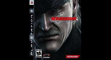 Konami Metal Gear Solid 4: Guns of the Patriots, PlayStation 3, M (Volwassen)