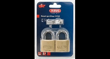 Hangslot Quad-Pack SB messing cil.