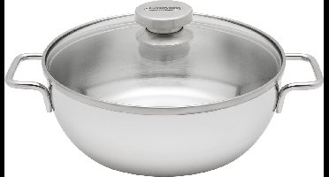 Demeyere Apollo 7 braadpan met glasdeksel 24cm - Glasdeksel