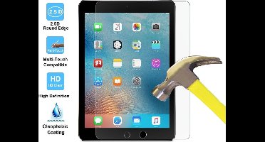 Screenprotector geschikt voor iPad Air 2 - Tempered Glass Screenprotector Transparant 2,5D 9H (Gehard Glas Screen Protector - 0.3mm)
