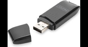 Digitus DA-70310-3 geheugenkaartlezer USB 2.0 Zwart