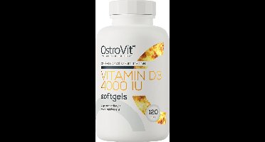 OstroVit - Vitaminen - Vitamin D3 4000iu - 120 Softgels - OstroVit