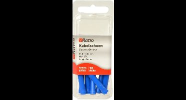 Ratio Kabelschoen Doorverbinder 1,5-2,5mm² - Stootverbinder - Blauw - 10st in blister