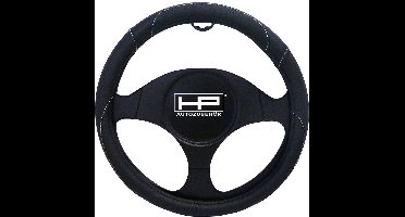HP Autozubehör Stuurwielhoes (Ø x h) 39 cm x 4 cm Polyurethaan (PU) Zwart 37 - 39 cm