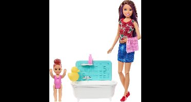 Barbie Skipper Babysitters inc - Badtijd
