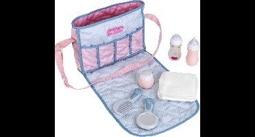 Klein Toys Princess Coralie - Luiertas - incl accessoires