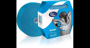 CureTape® Giant Classic - Blauw - Kinesiotape - 5cm x 31,5m - Huidvriendelijke elastische tape - FysioTape - Kinesiologie Tape - Cure Tape