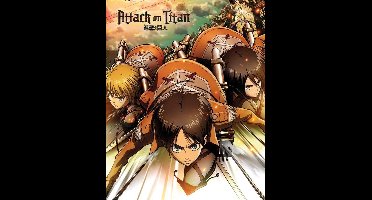 GBeye Poster - Attack On Titan Attack - 50 X 40 Cm - Multicolor