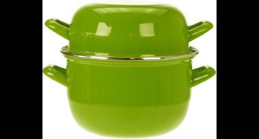 Cosy&Trendy Mosselpan - Ø 18 cm - 1,2 kg - 2L8 - Groen