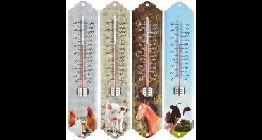 Esschert Design Thermometer boerderij (1 stuk) assorti