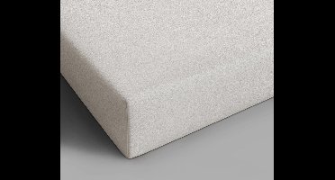 Dreamhouse Katoen Hoeslaken - 70x200 cm - Creme - Eenpersoons