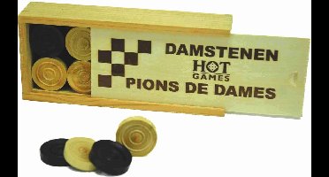 Damschijven palmhout 32 mm