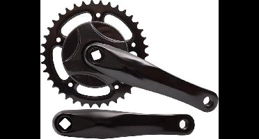 Crankstel - 38T - 170 mm - Zwart