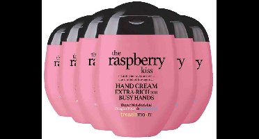 Treaclemoon Handcreme Raspberry Kiss - 6x75 ml - Voordeelverpakking